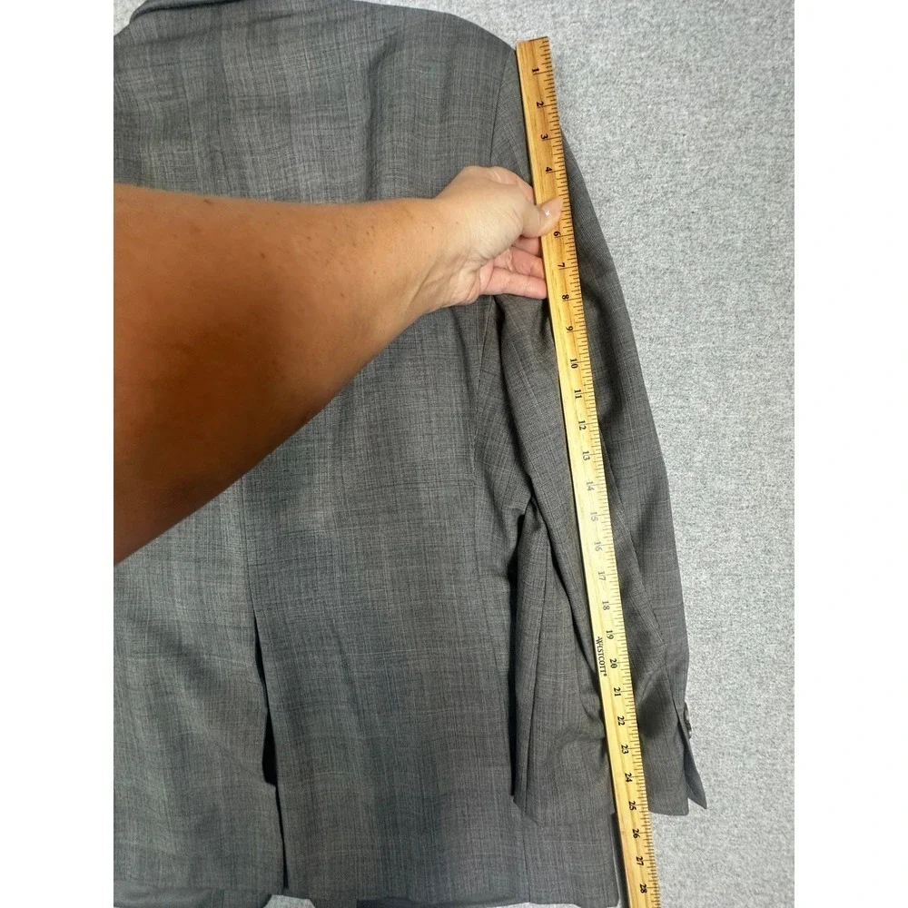 Lauren Ralph Suit 44R Grey Glen Plaid Blazer Trousers Set Business‎ Formal